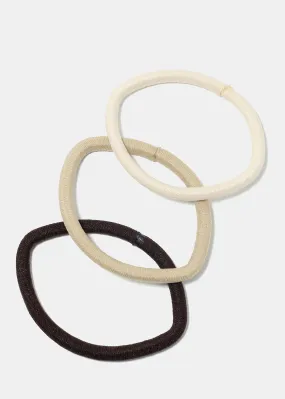 12-Piece Neutral Hair Ties