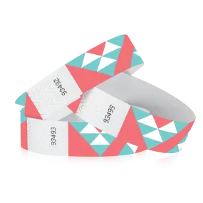 3/4" Tyvek Aztec Wristbands