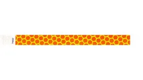 3/4" Tyvek® Wristbands - Honeycomb