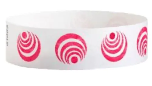 3/4" Tyvek® Wristbands - Spinning