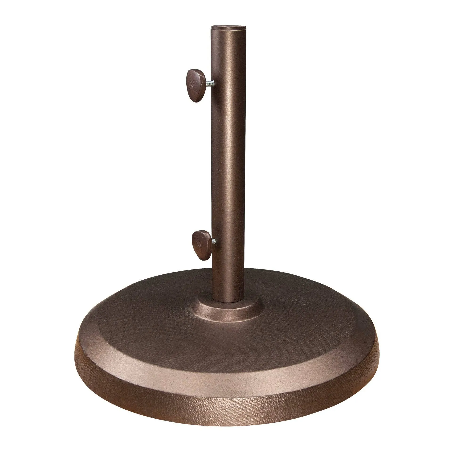 50LB Designer Cast Aluminum Umbrella Base - Bronze