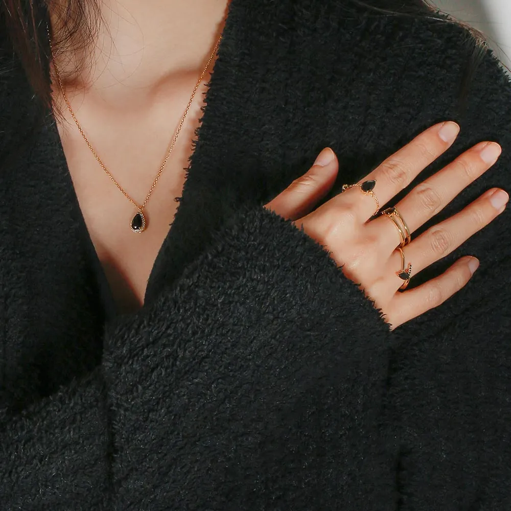 925 Silver Timeless Diamond Ring Set