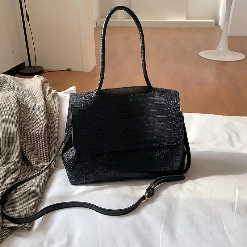 Alligator Pattern- Casual, Trendy & Stylish shoulder handbag