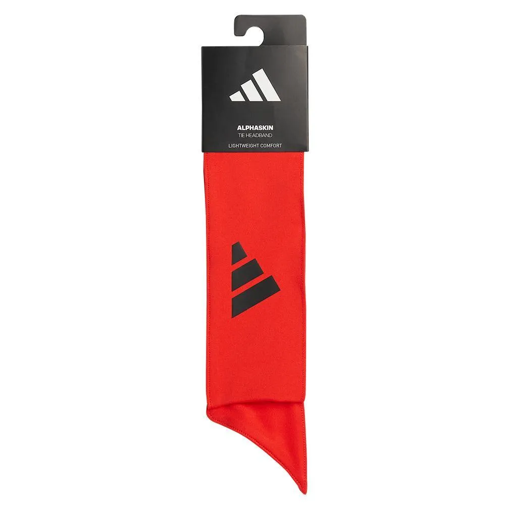 Alphaskin Tie 2 Headband Red and Black