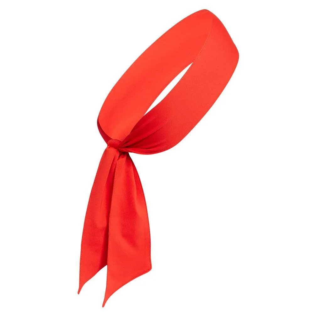 Alphaskin Tie 2 Headband Red and Black
