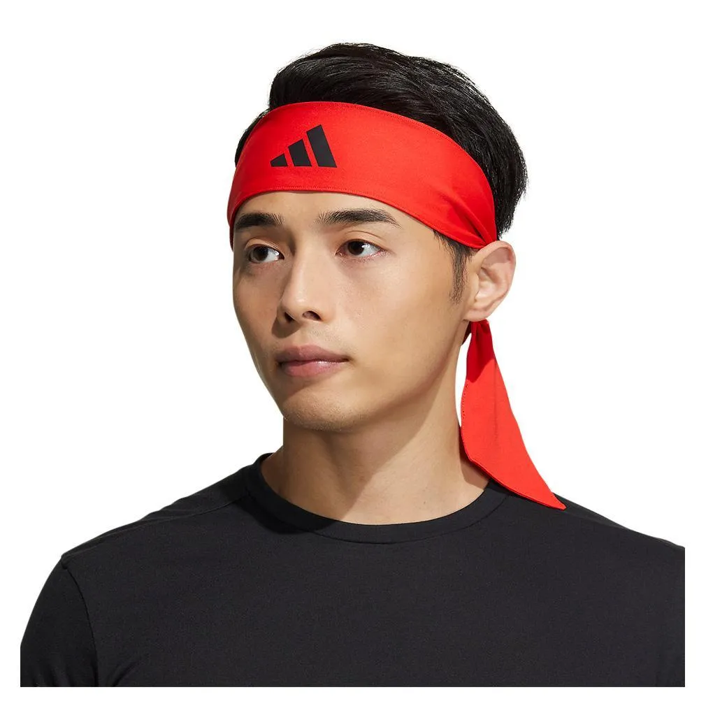 Alphaskin Tie 2 Headband Red and Black
