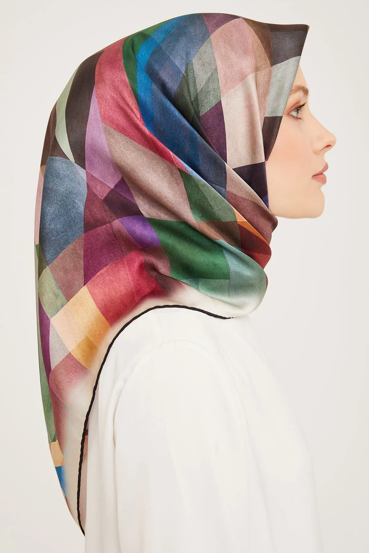 Armine Ayana Classy Silk Scarf #1