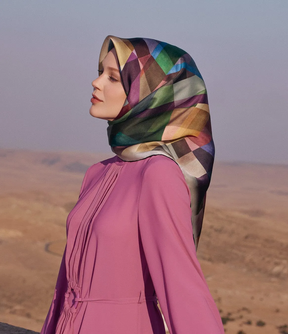 Armine Ayana Classy Silk Scarf #1