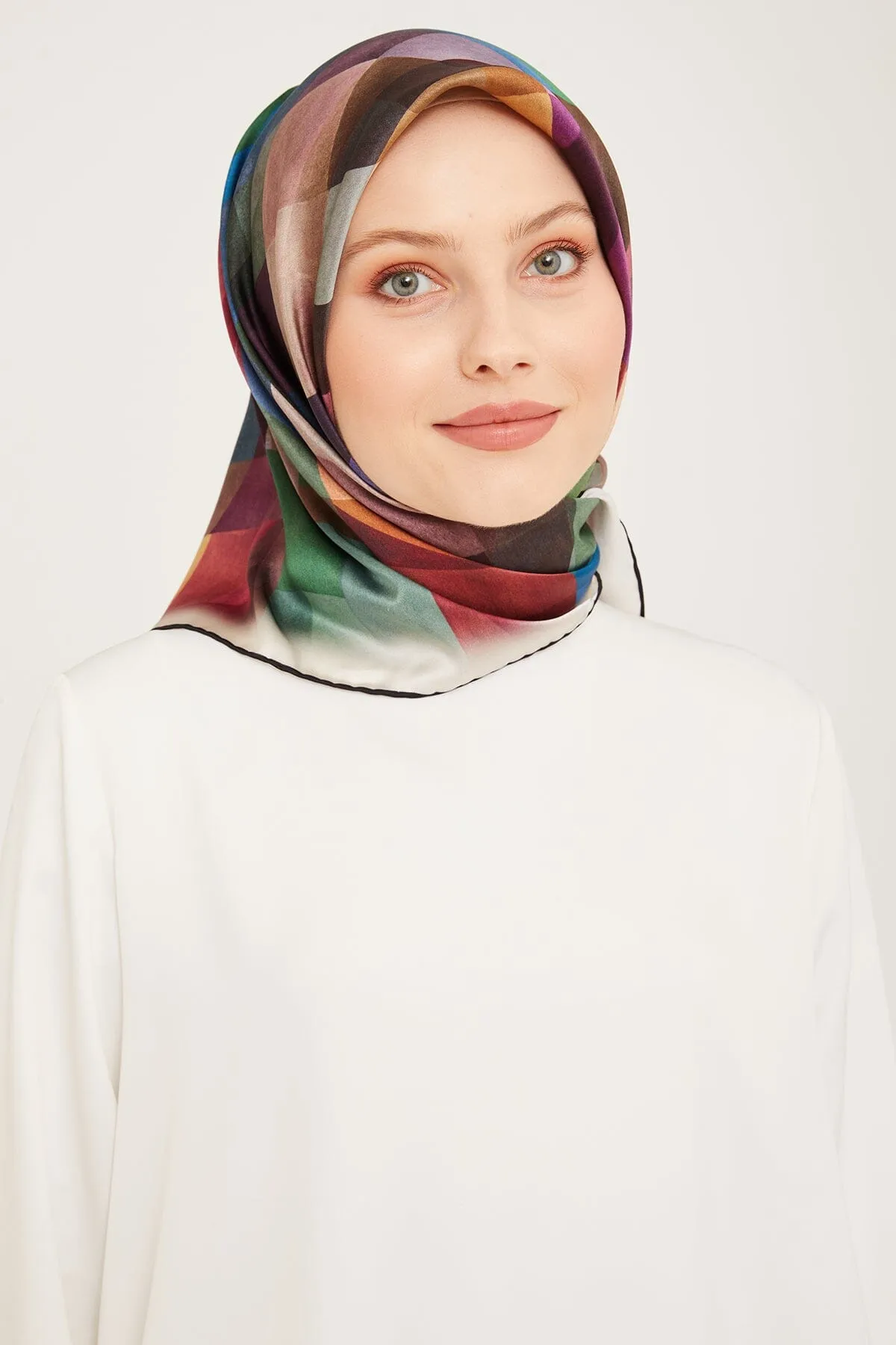 Armine Ayana Classy Silk Scarf #1