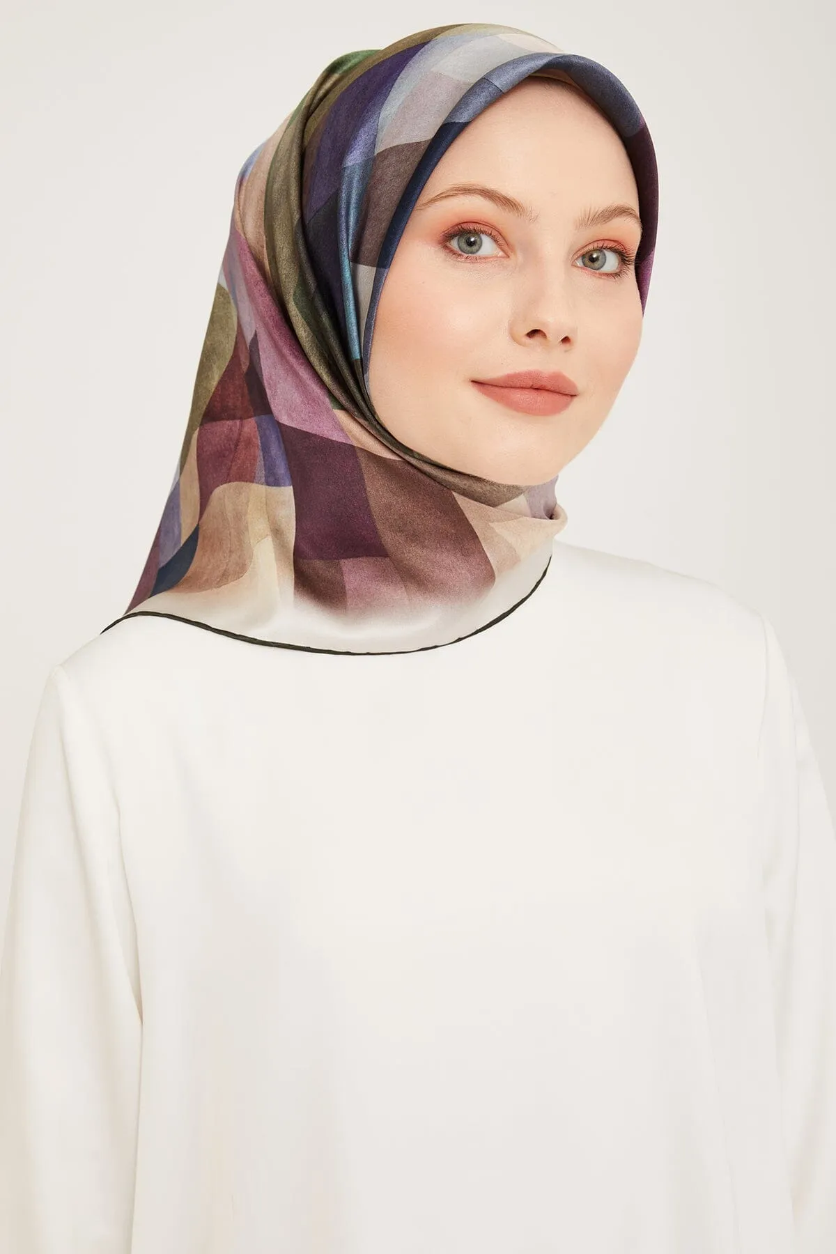 Armine Ayana Classy Silk Scarf #51