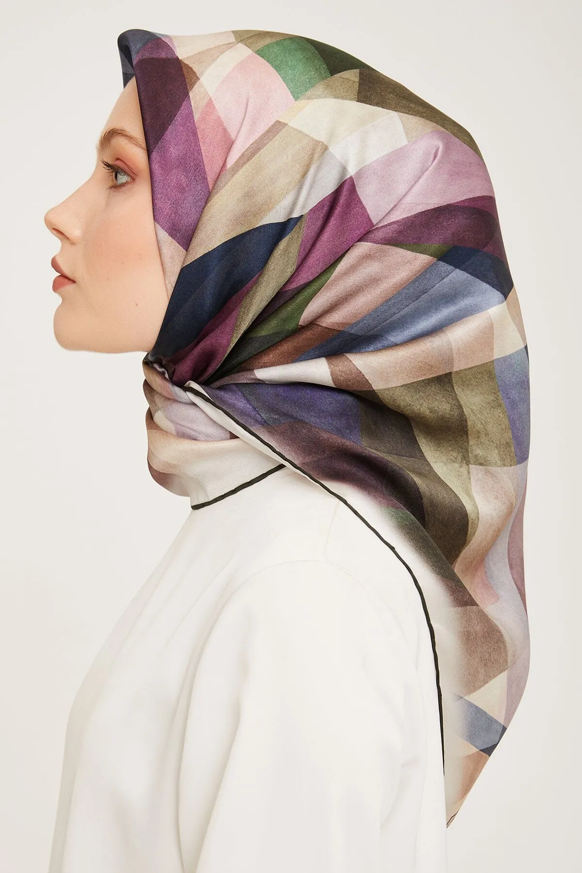 Armine Ayana Classy Silk Scarf #51