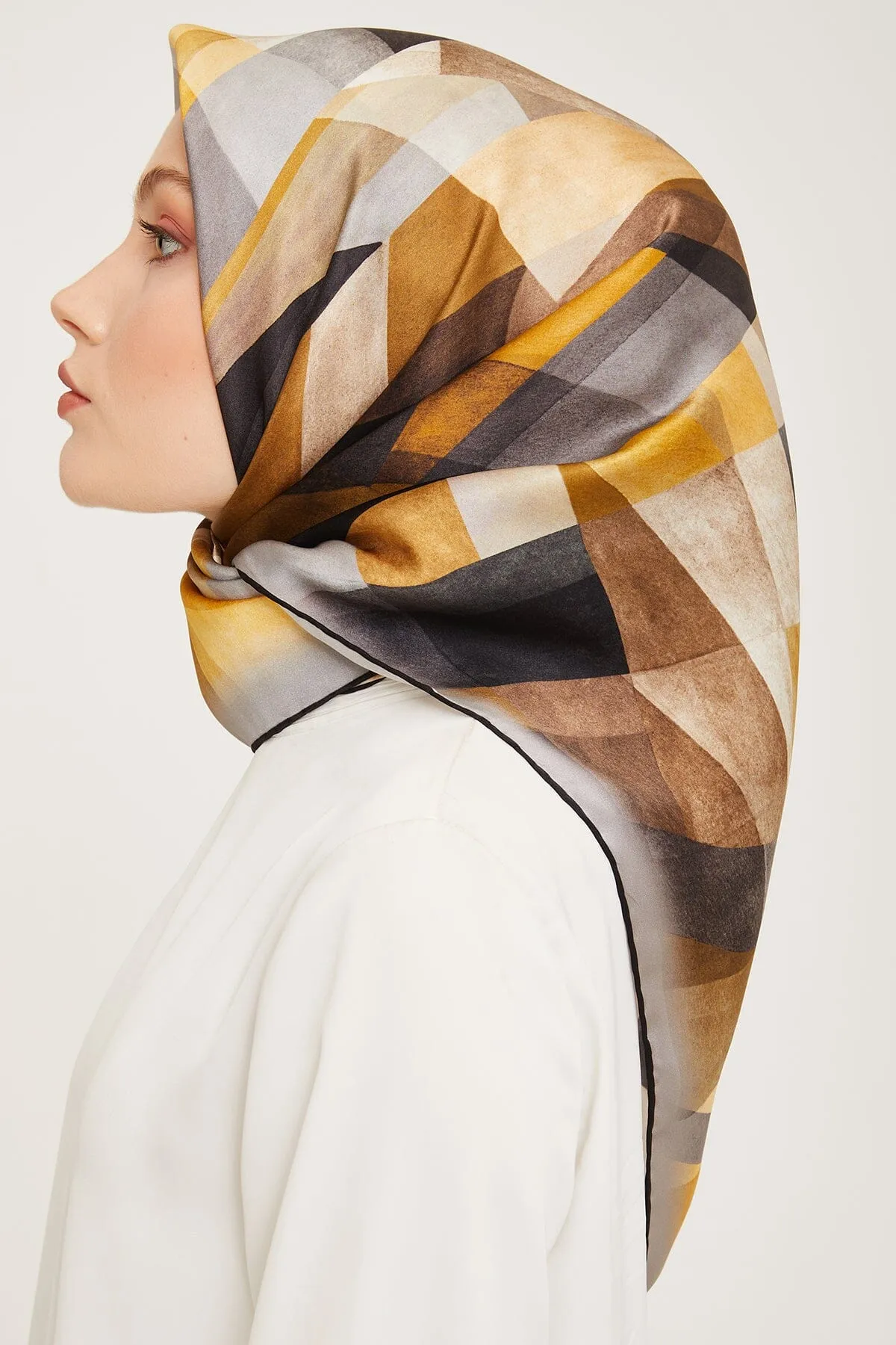 Armine Ayana Classy Silk Scarf #7