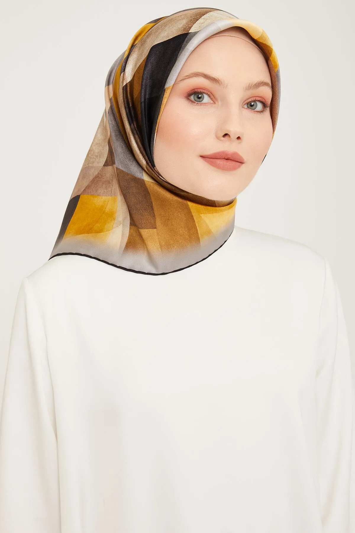 Armine Ayana Classy Silk Scarf #7
