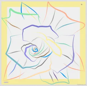 Armine Lotti Abstract Silk Scarf #84
