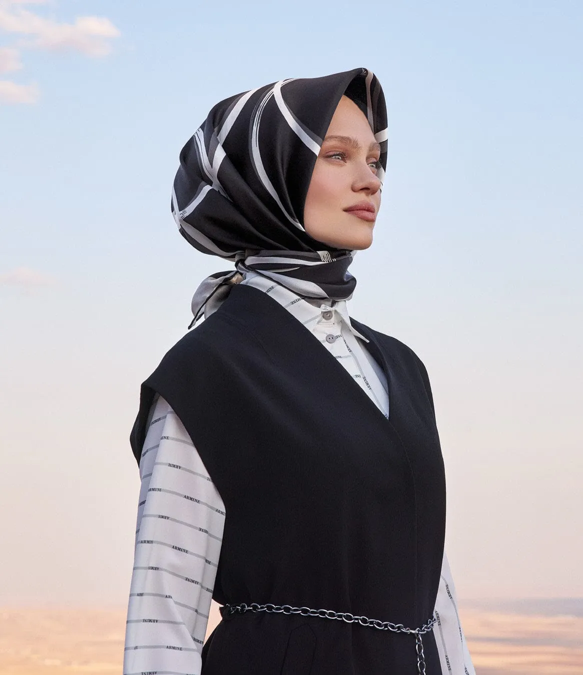 Armine Milano Classy Silk Scarf #1
