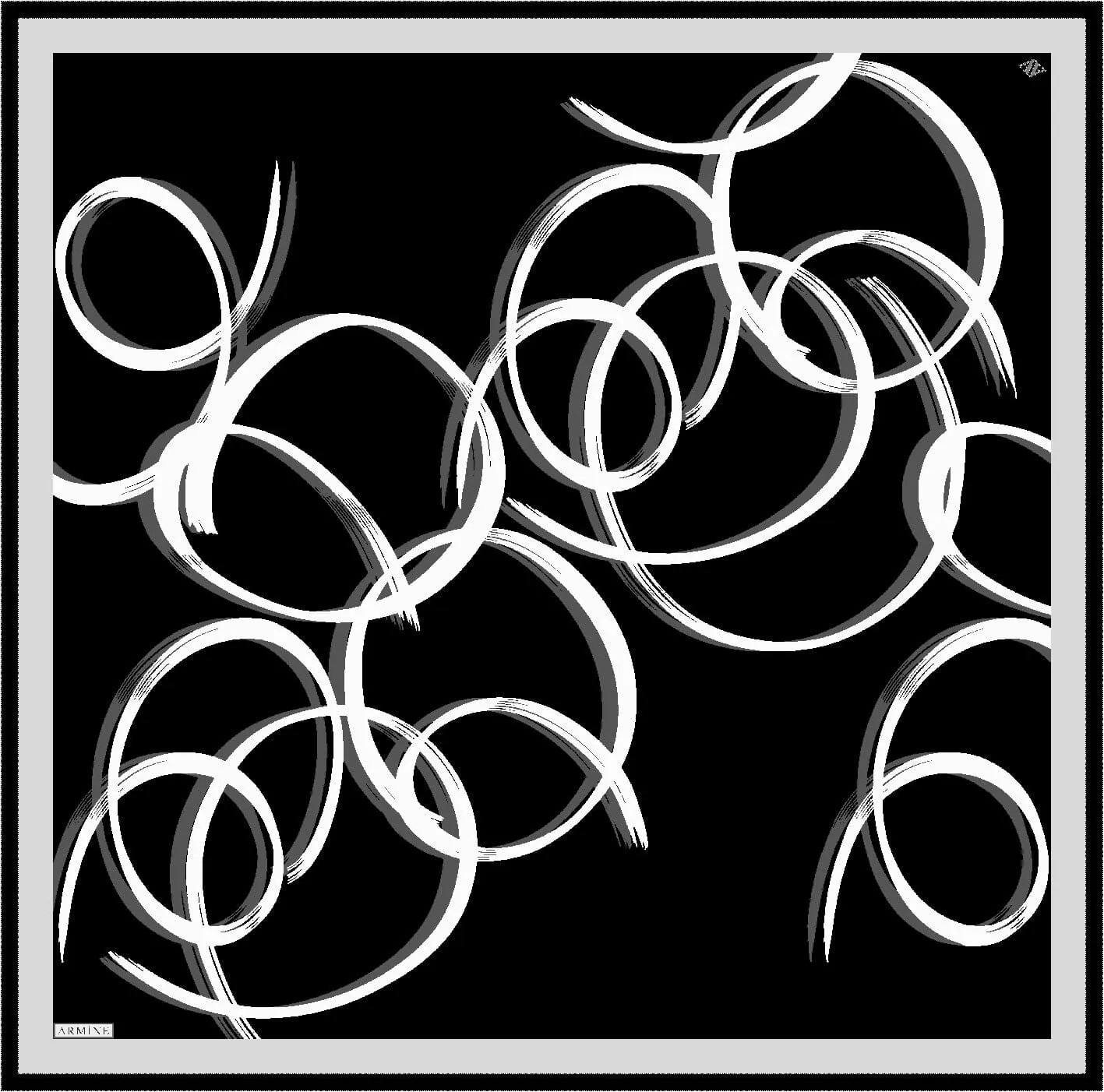 Armine Milano Classy Silk Scarf #1