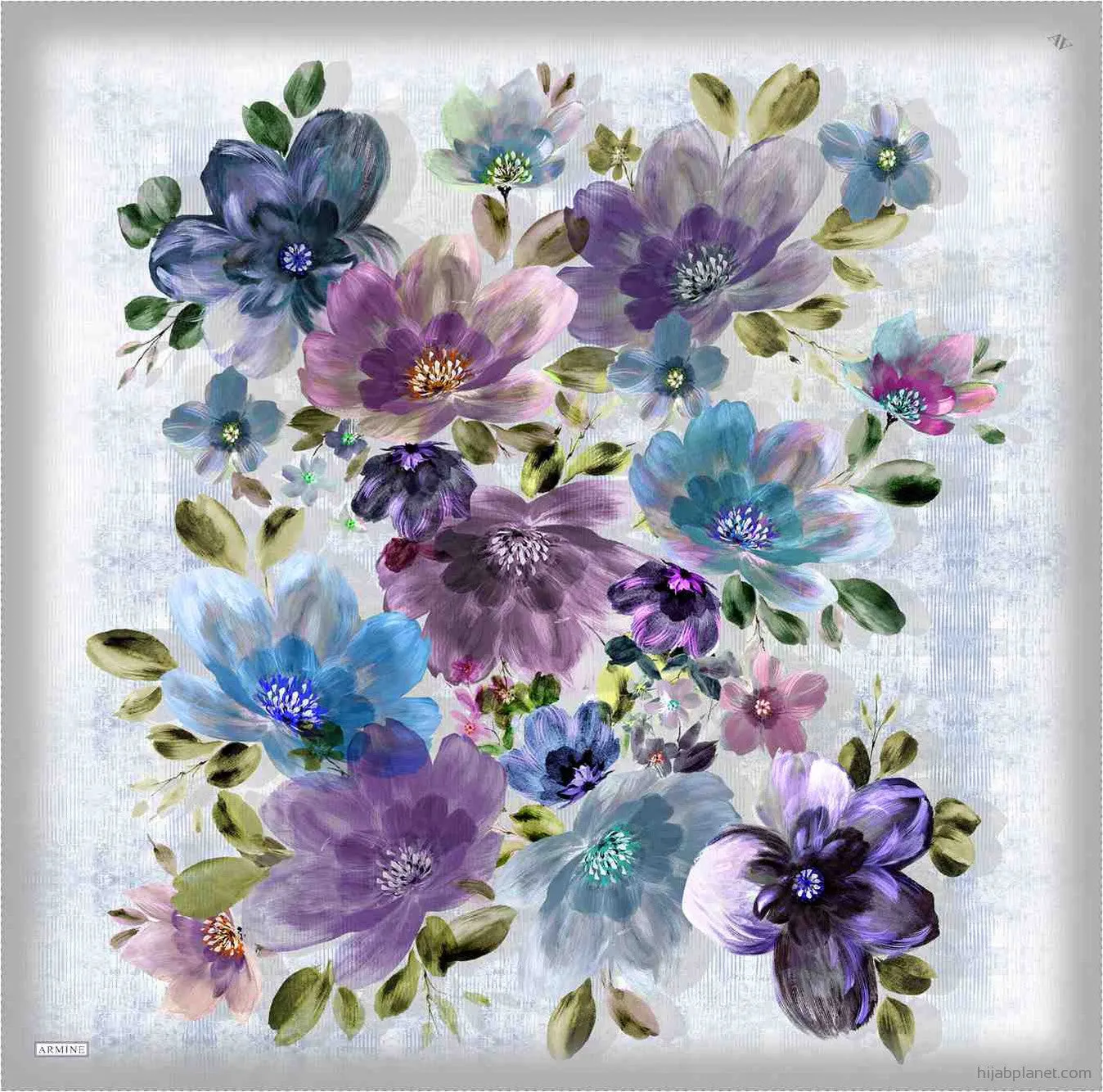 Armine Spring Delight Woman Silk Scarf #33
