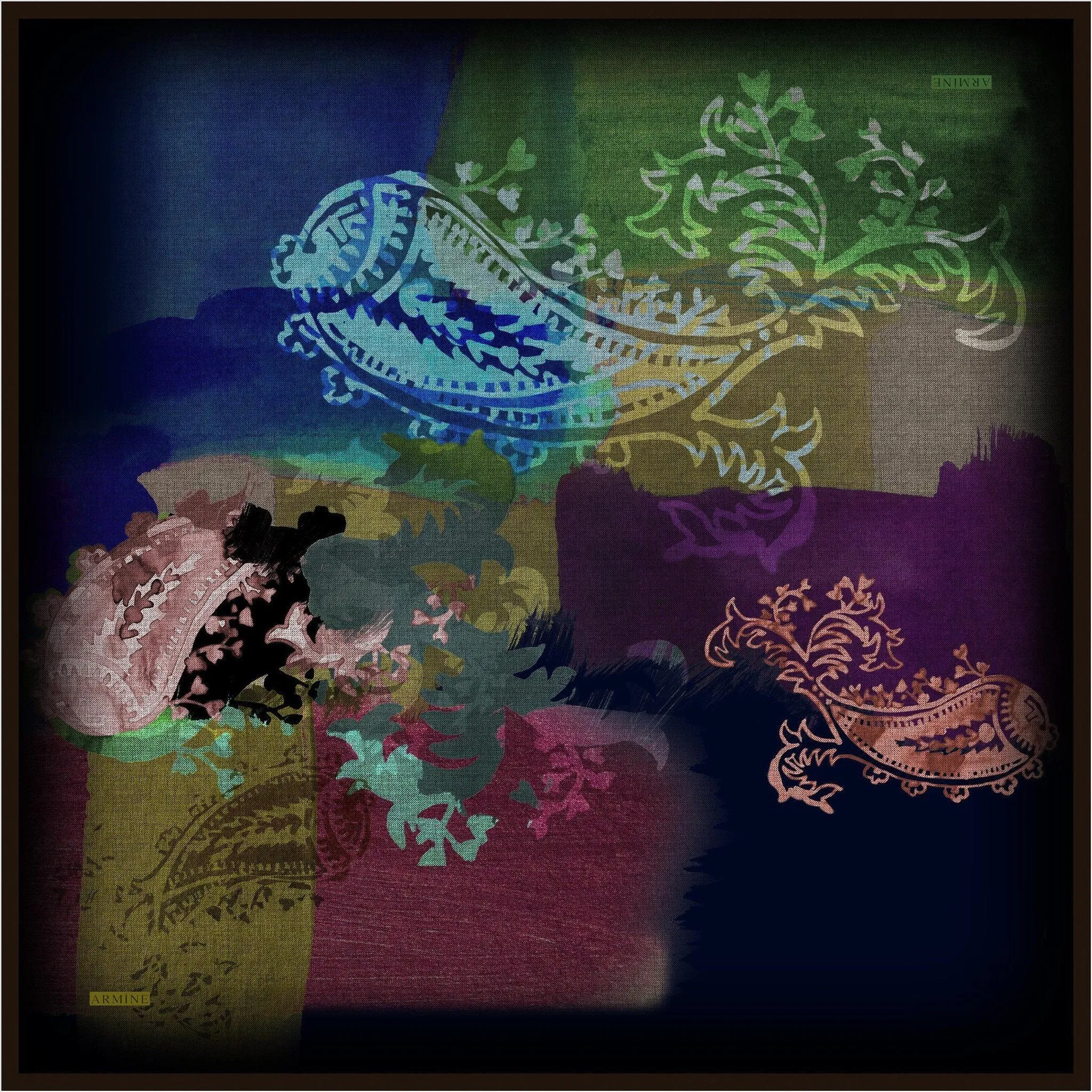 Armine Turkish Silk Scarves Sara