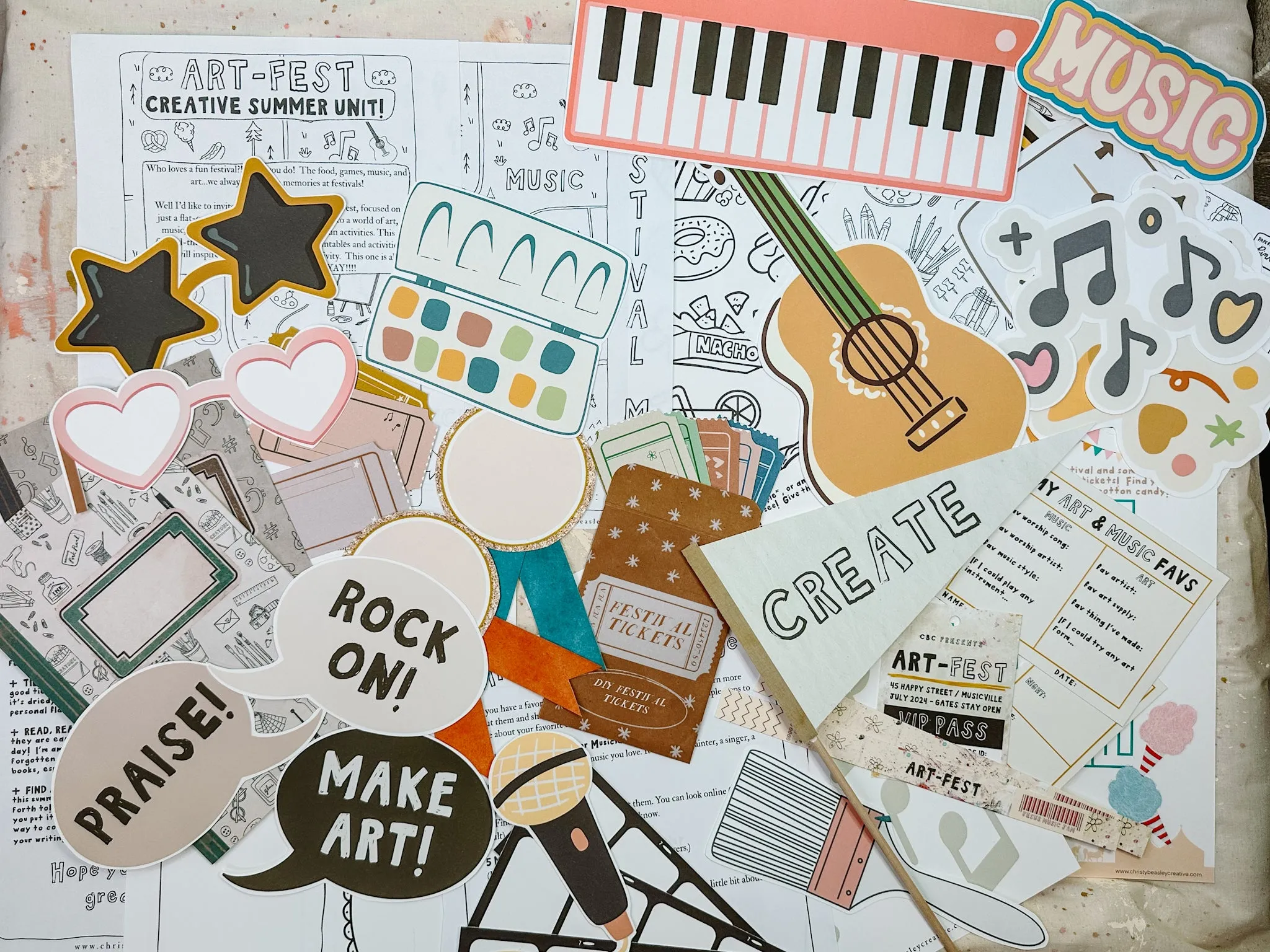 Art Fest Creative Unity Study Digital Download