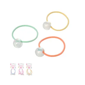 Bead Hair Ties (3 pcs)