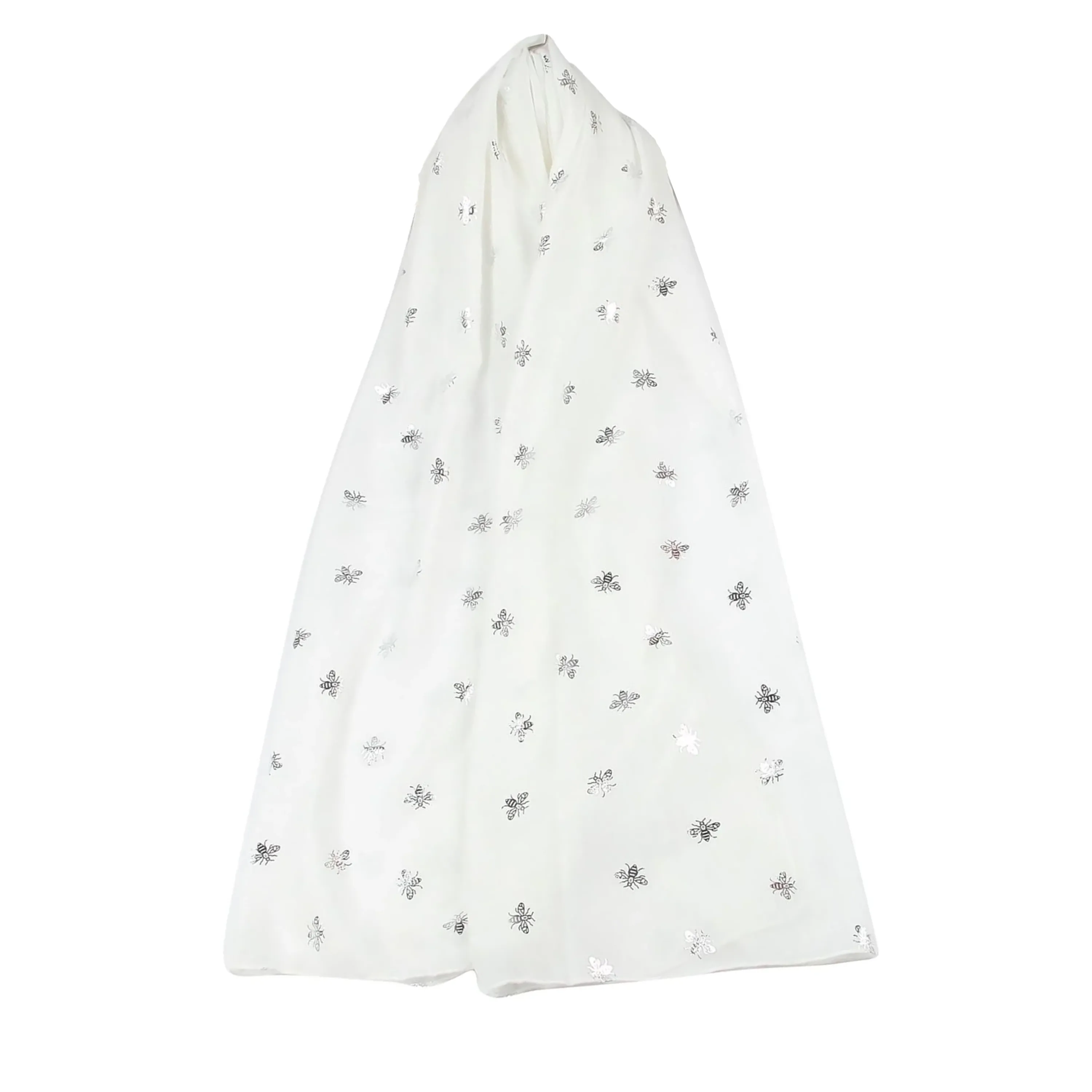 Bee's Silver Foiled Scarf