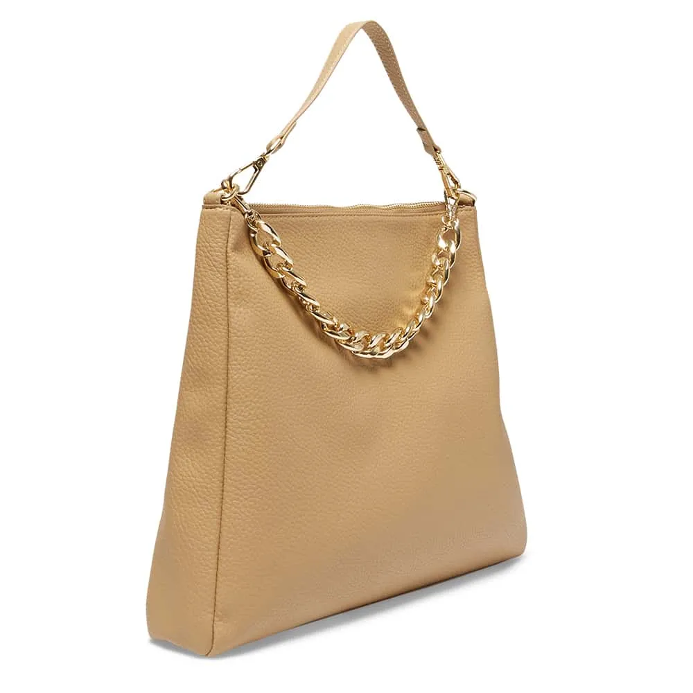 Berlin Bag in Latte Pebble
