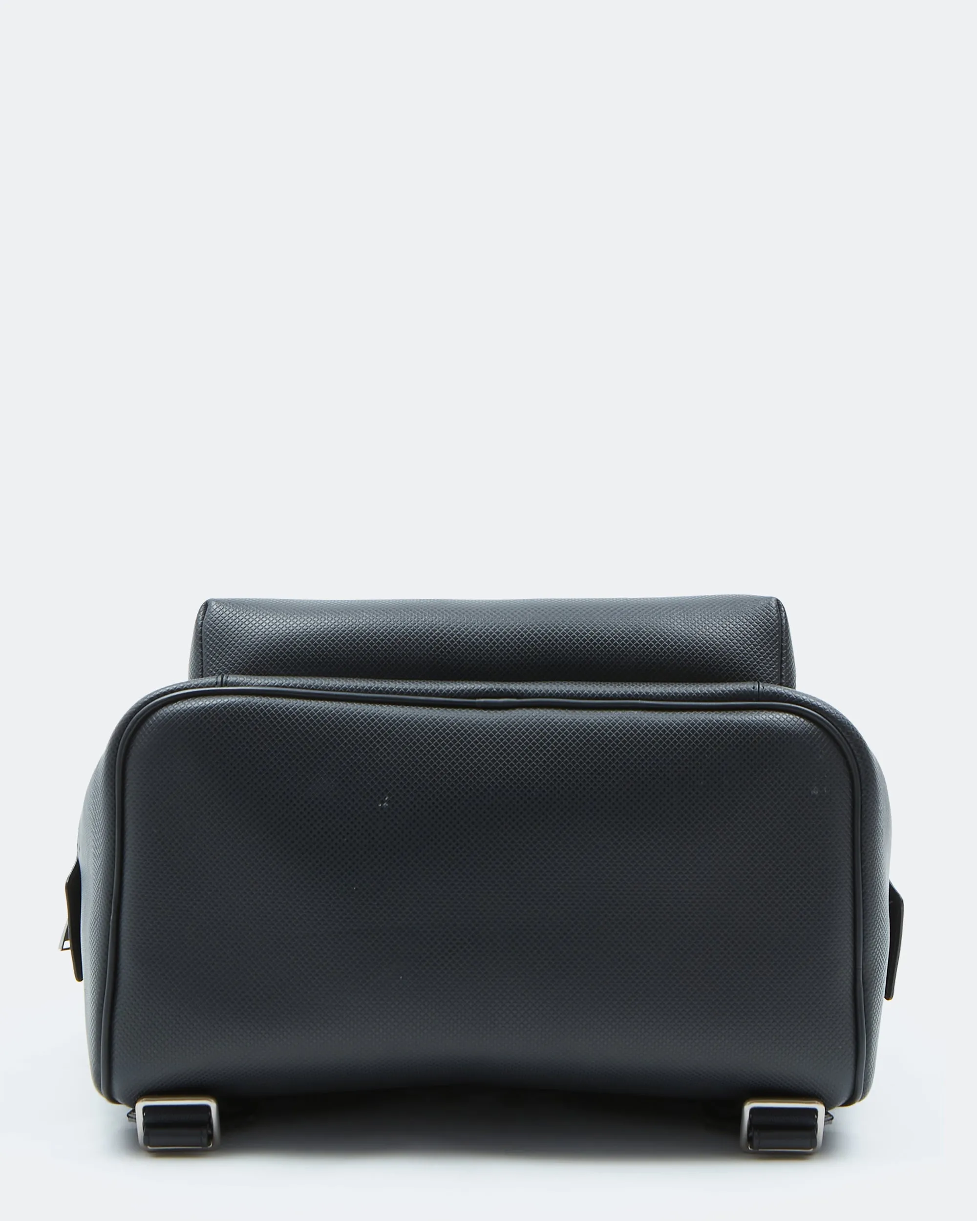 Bottega Veneta Black Leather Quilted Backpack