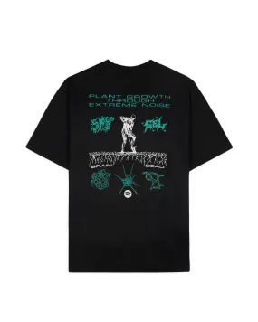 Brain Dead Plant Growth Extreme Noise Houston T-shirt - Black
