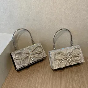 Butterfly Shiny Diamond Handbags