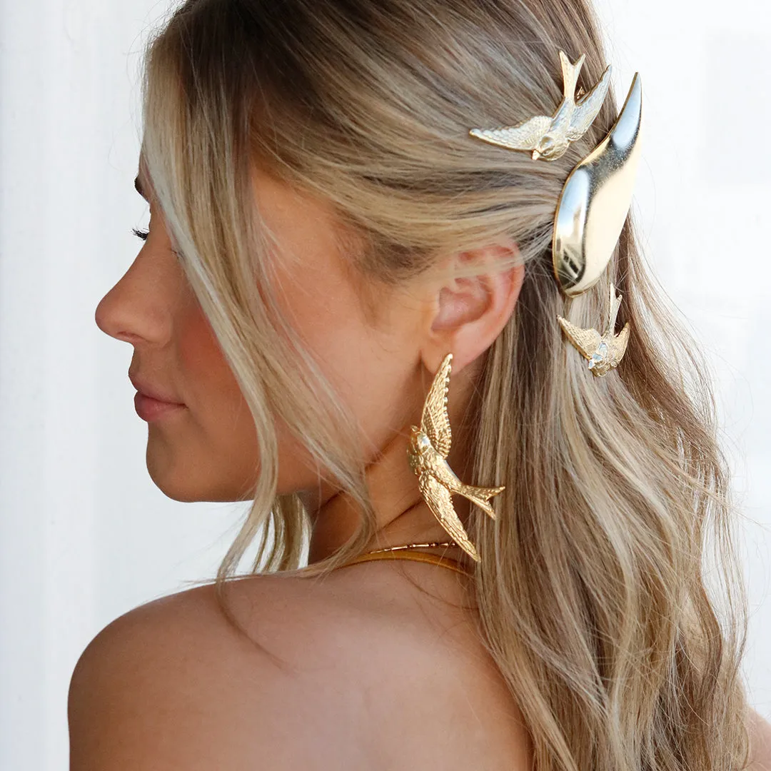 CADILLAC BIRD EARRINGS