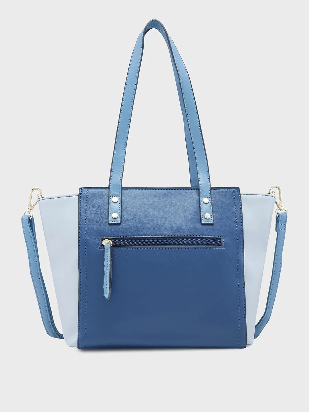 Caprese Eva Satchel Medium Navy
