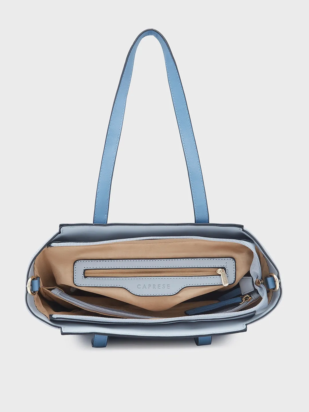 Caprese Eva Satchel Medium Navy