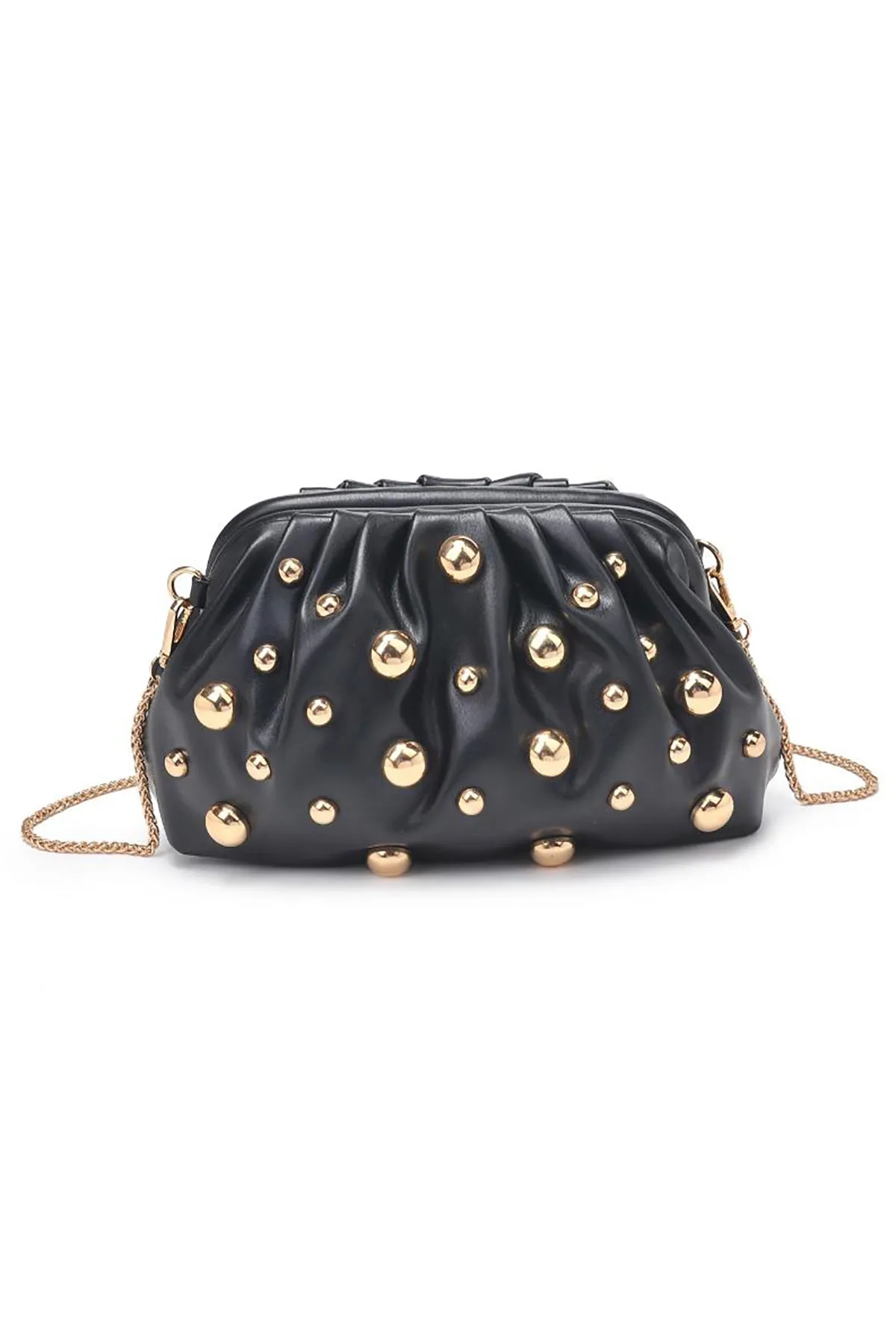Carey Studded Clutch