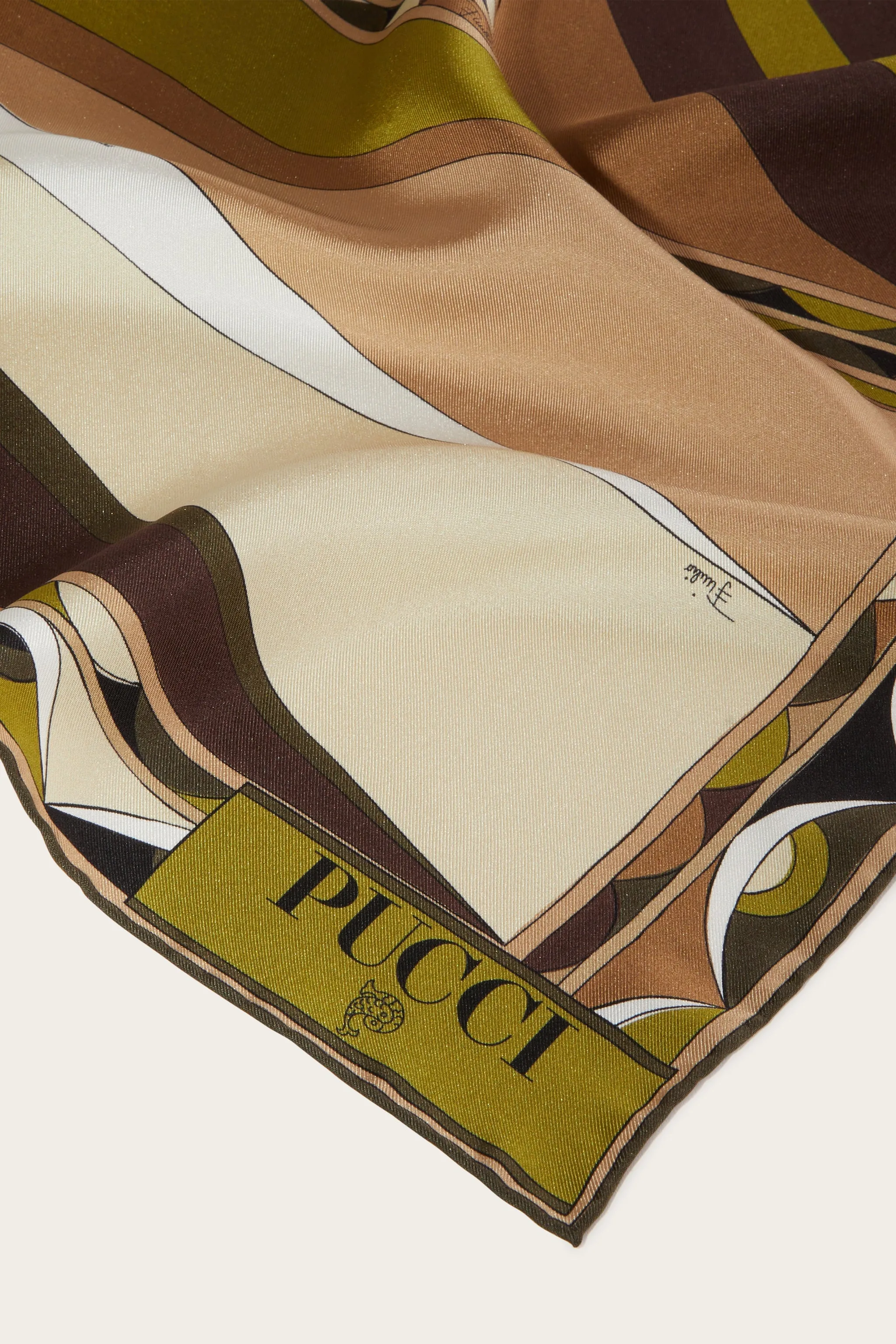 Cigni-Print Large Silk-Twill Carré