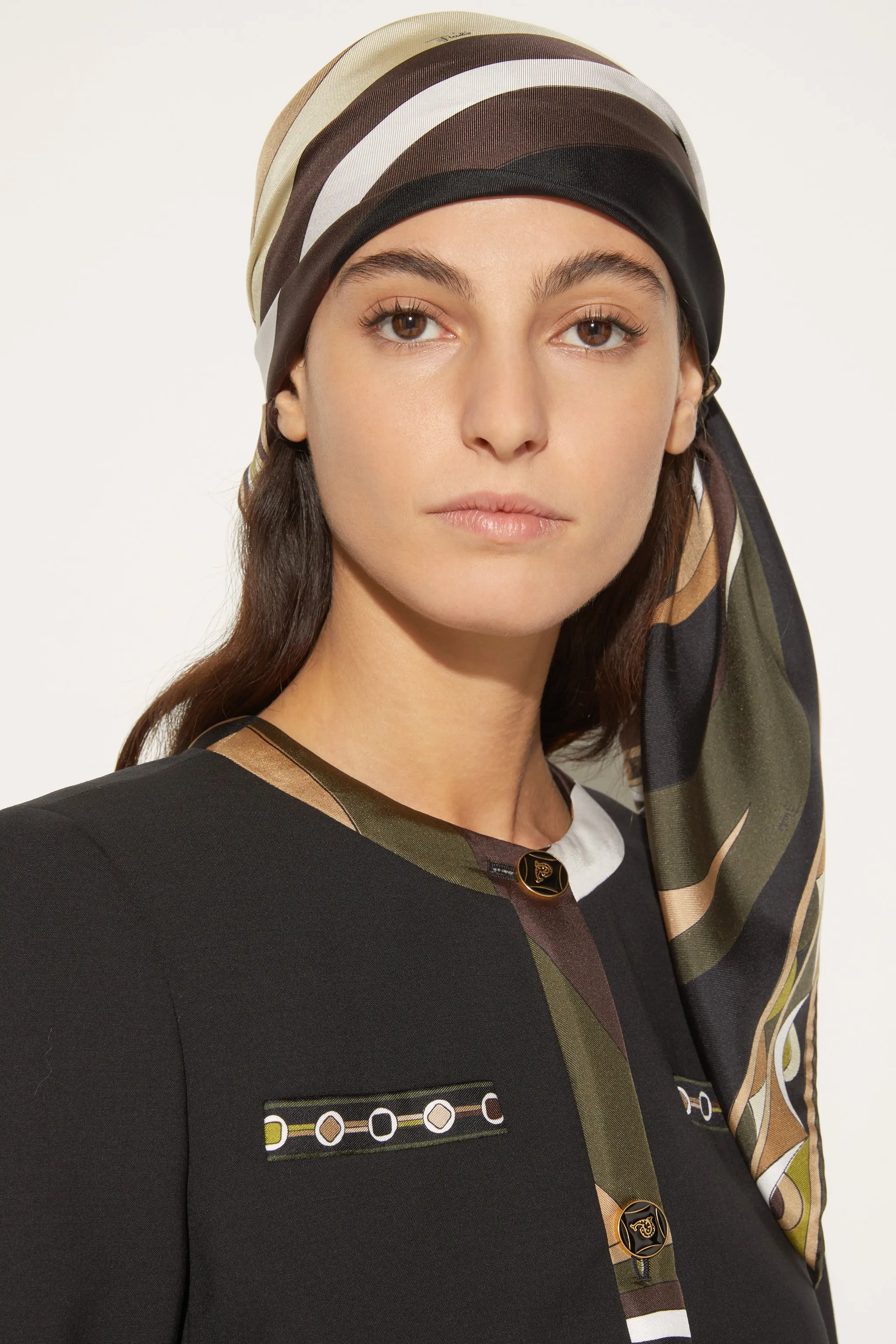 Cigni-Print Large Silk-Twill Carré