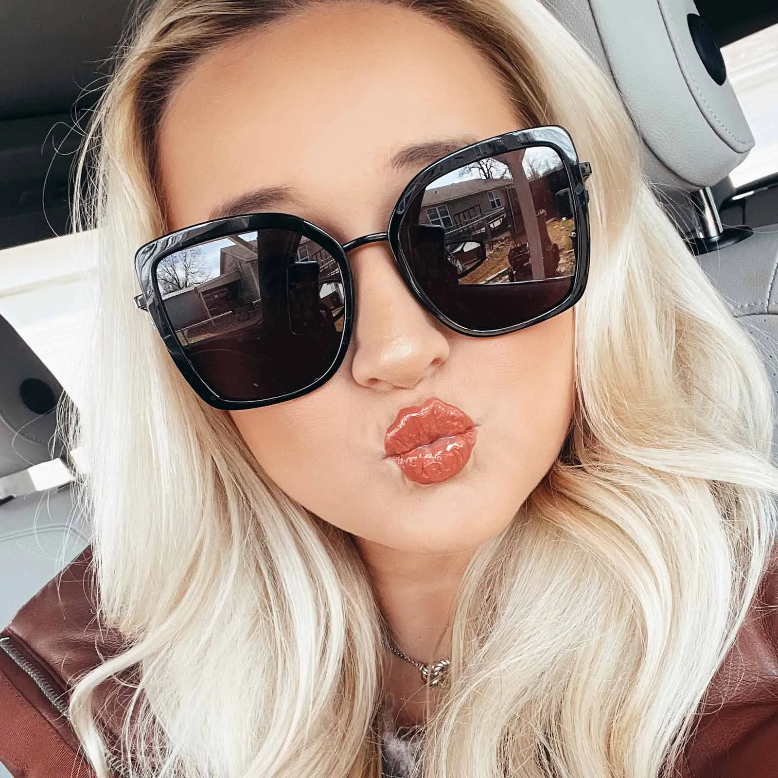 CLARISSE - BLACK   GREY SUNGLASSES
