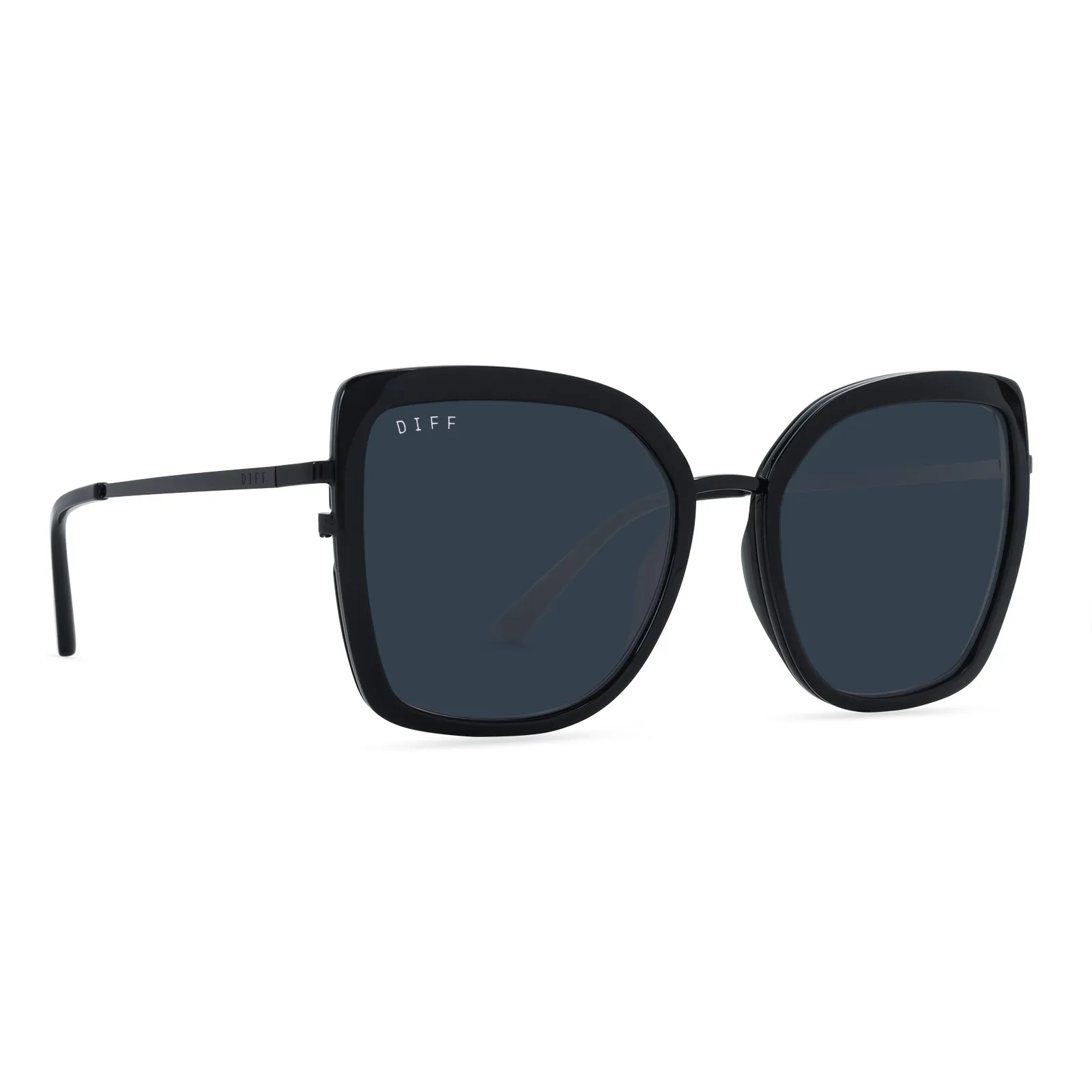 CLARISSE - BLACK   GREY SUNGLASSES