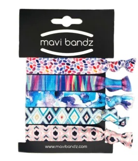Cool Prints Hair Ties Set 5