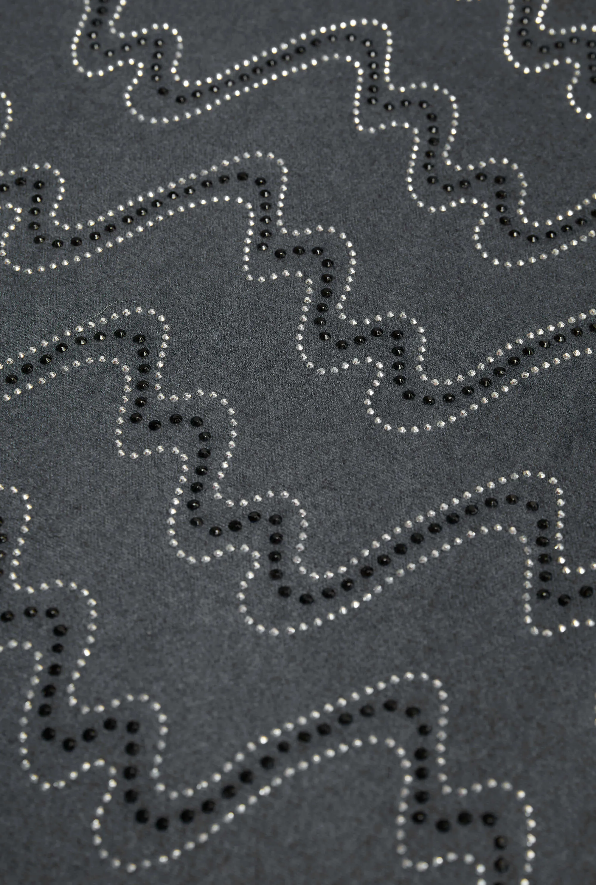 Crystal Wave Grey Scarf