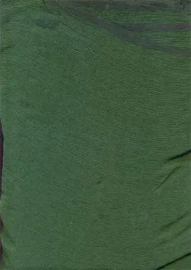 dark green/ black silk chiffon fabric 44[646]