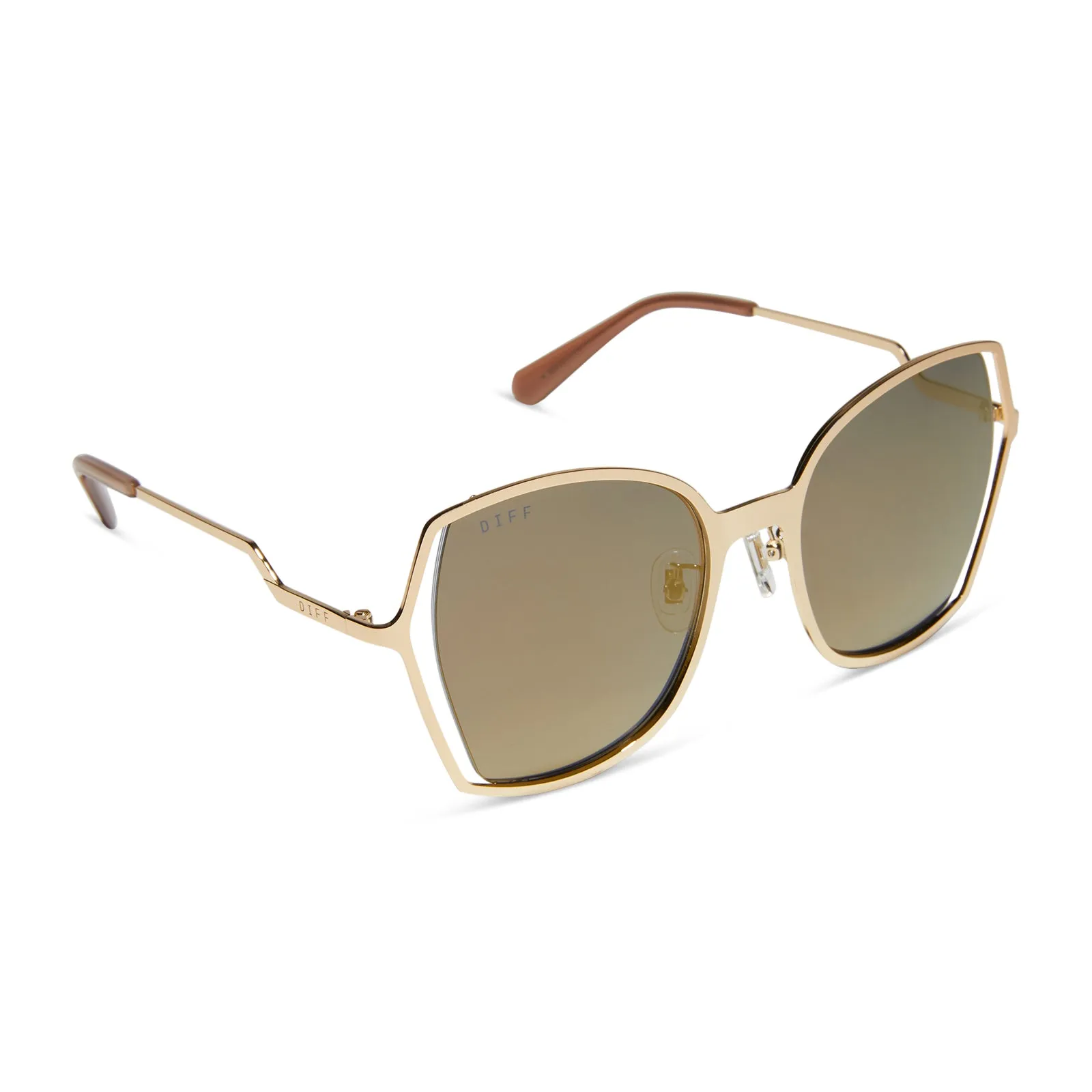 DONNA III - GOLD   GOLD MIRROR   POLARIZED SUNGLASSES