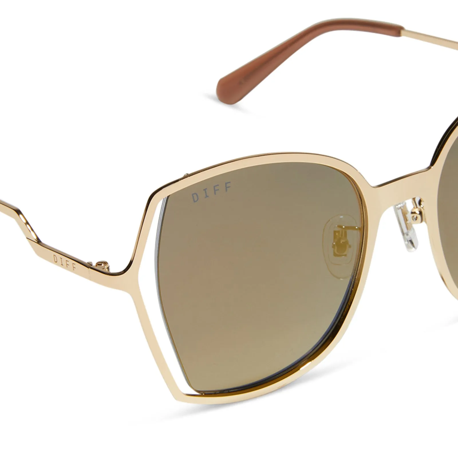 DONNA III - GOLD   GOLD MIRROR   POLARIZED SUNGLASSES