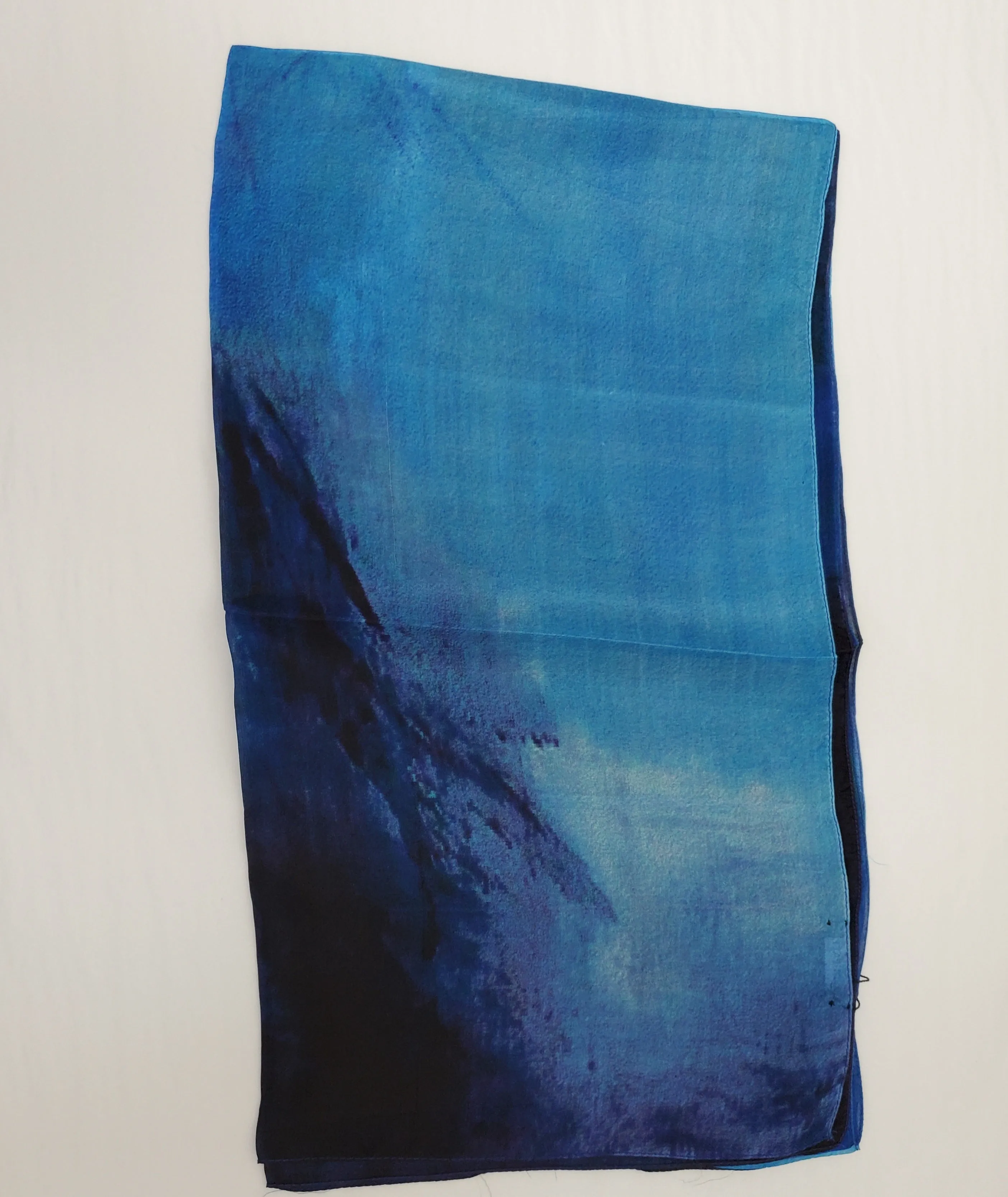 Dupatta Designs Silk Abstract Print Scarf
