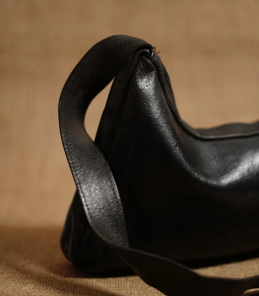 Ebony Luxe Micro Satchel