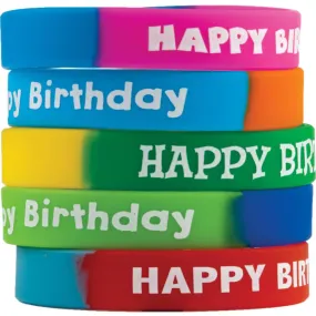 Fancy Happy Birthday Wristband