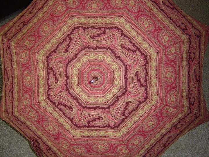 Fashion accessory umbrella, made-to-order, complex pattern