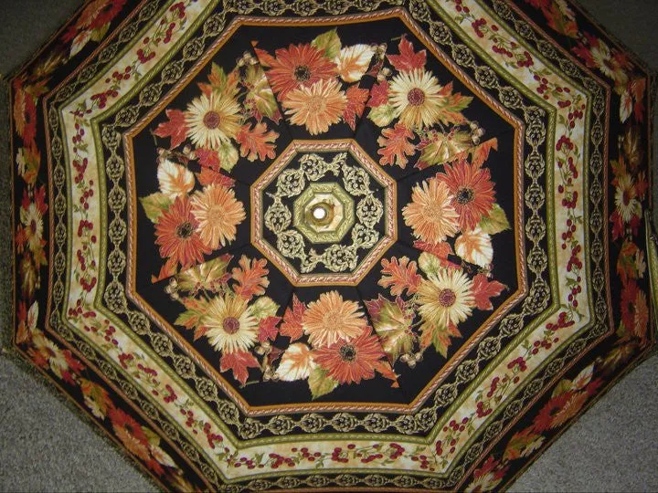 Fashion accessory umbrella, made-to-order, complex pattern