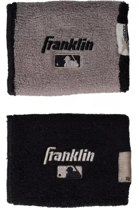 Franklin MLB X-Vent Reversible Wristbands - 2 Pack