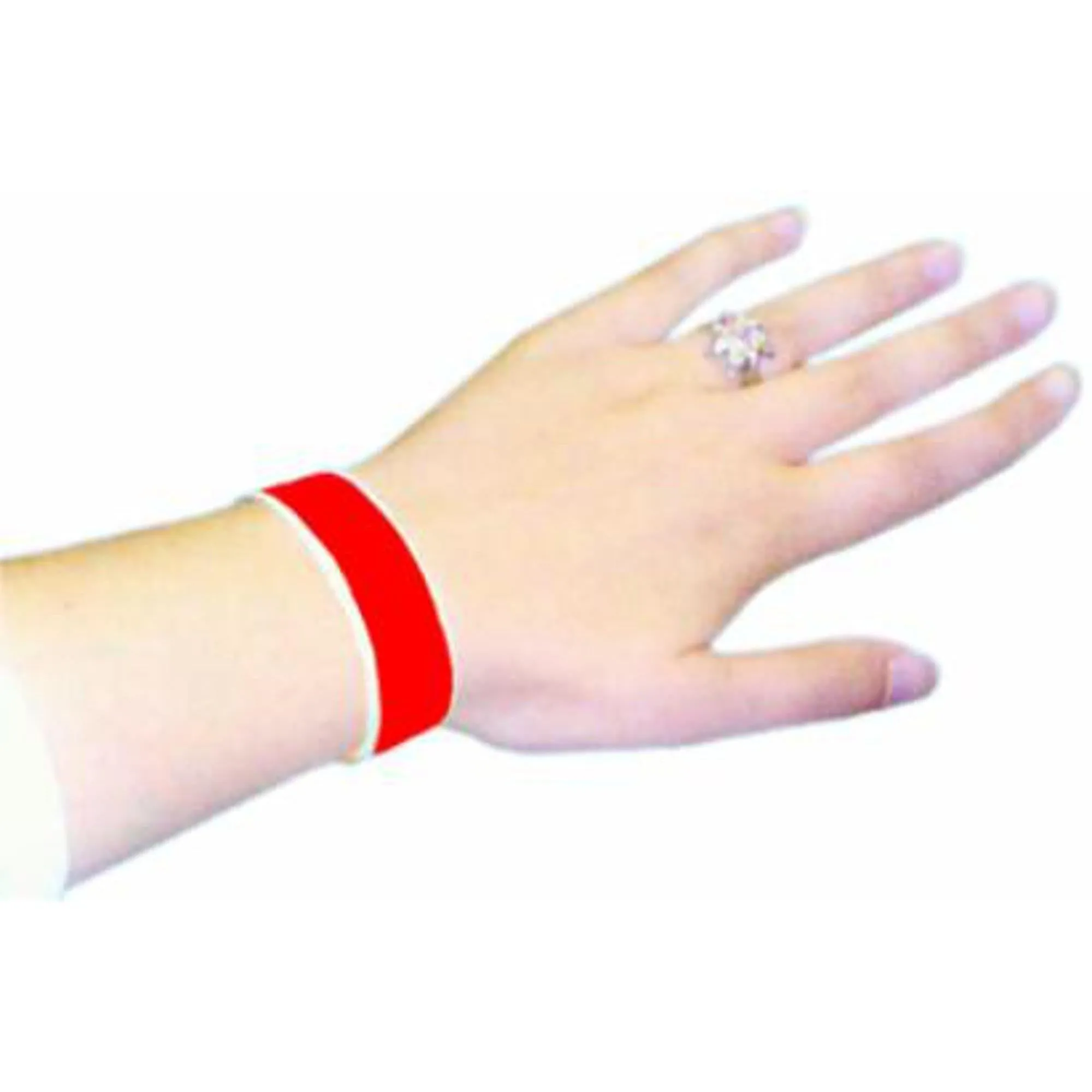 Geogalaxy Neon Orange Wristbands - Pack Of 100