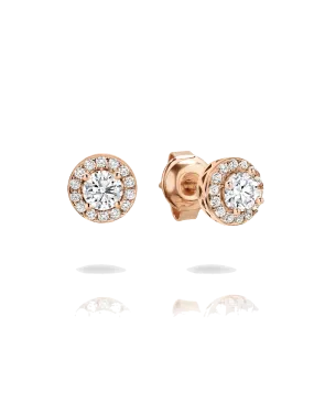 Georgini Petite Earrings - Rose Gold